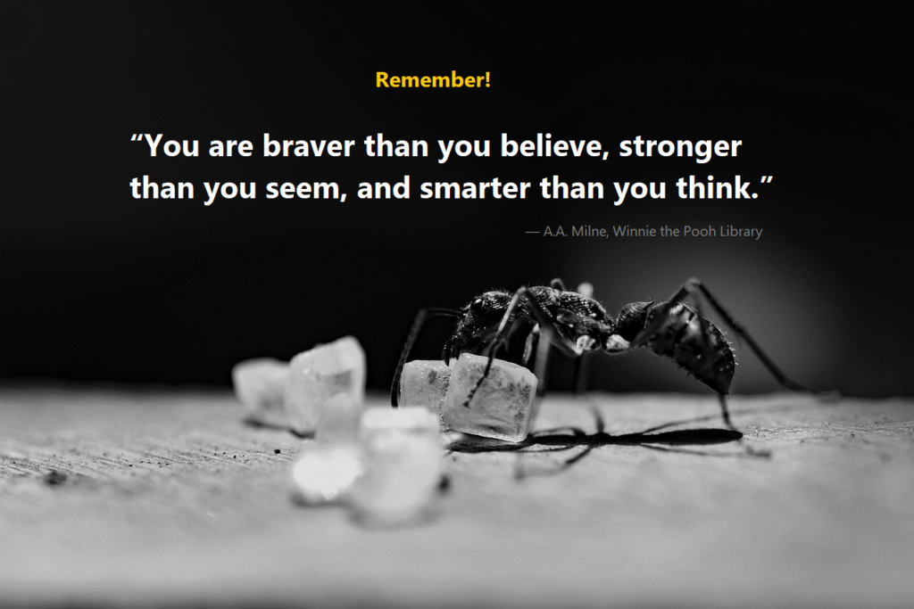 you are stronger than you think Quote